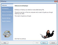 EZ Backup IE and Windows Mail Pro screenshot